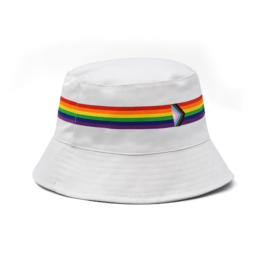 Pride Progress Flag Adult Bucket Hat by Celebrate It™